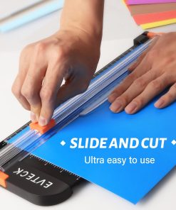 Alternative view of Evteck A4 Paper Cutter Slider Trimmer for Cardstock Photo Vinyl | 12 Inch. with Security Blade and Foldable Ruler. for Crafting Scrapbooking